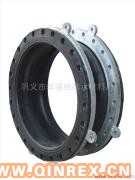 供應(yīng)華強(qiáng)生產(chǎn)大口徑翻邊橡膠接頭廠家0371-64033858